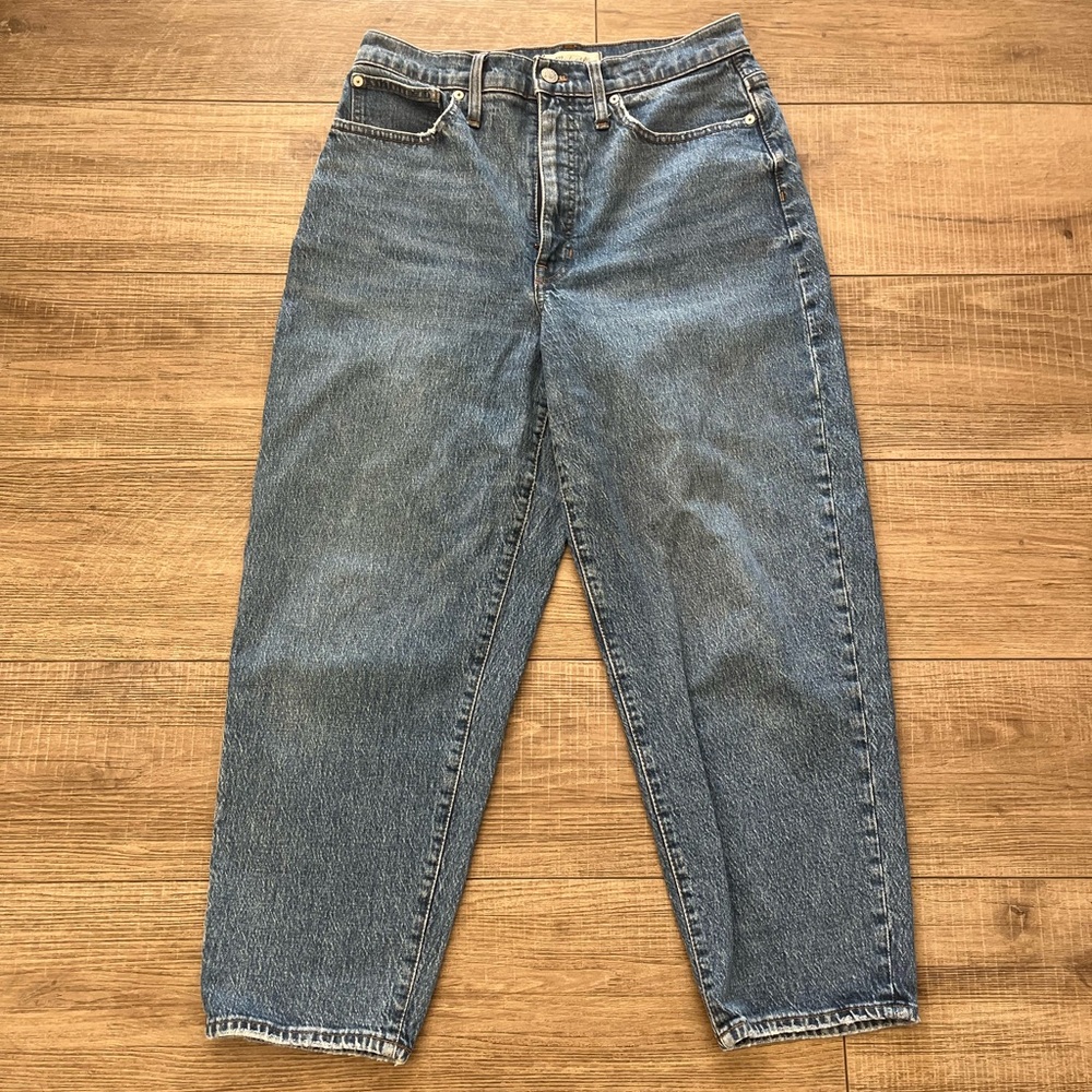 Madewell The Balloon Jean - Barrel Leg - Greendale Wash Size: 29 - Picture 3 of 7
